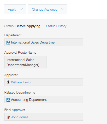 Approval process management with multiple steps