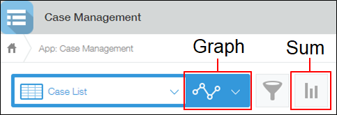 Screen: Graph feature and Create Graph feature
