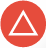 The red triangle mark icon that indicates failure